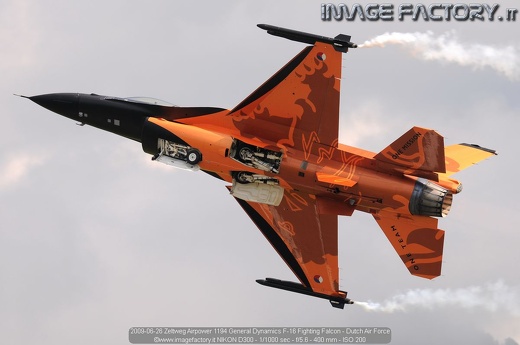 2009-06-26 Zeltweg Airpower 1194 General Dynamics F-16 Fighting Falcon - Dutch Air Force